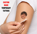 Personalized Custom Temporary Tattoo's
